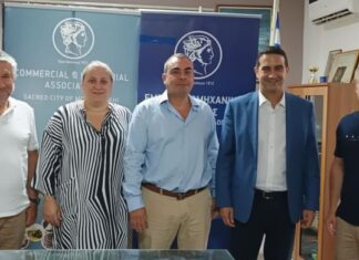 Συνάντηση Κατρίνη με τον Εμπορικό Σύλλογο Μεσολογγίου