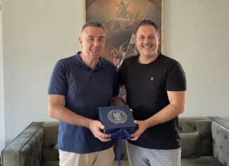 Μεσολόγγι: Συνάντηση του Σπ. Διαμαντόπουλου με τον Πρόεδρο της ΠΟΕΣΥ