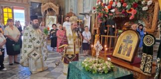 Η εορτή της Υψώσεως του Τιμίου Σταυρού στο Μεσολόγγι