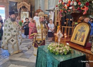 Η εορτή της Υψώσεως του Τιμίου Σταυρού στο Μεσολόγγι