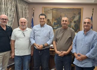 Συνάντηση Παπαναστασίου με τον Όμιλο Κυνοφίλων Αιτωλοακαρνανίας