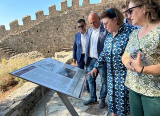Εγκαινίασε η Λίνα Μενδώνη το Μουσείο στο Κάστρου της Ναυπάκτου