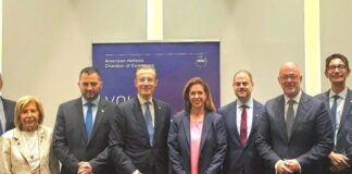 Συνάντηση του Αντιπεριφερειάρχη Τάκη Παπαδόπουλου με τη Διοίκηση του Ελληνο – Αμερικανικού Επιμελητηρίου