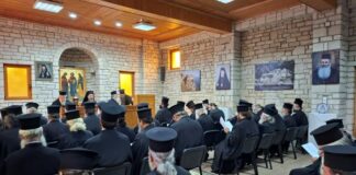 Ιερατική Σύναξη στη Mητρόπολη Αιτωλίας και Ακαρνανίας