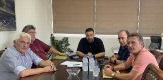 Συνάντηση εργασίας για τις ζημιές από τη χαλαζόπτωση στην Αιτωλοακαρνανία