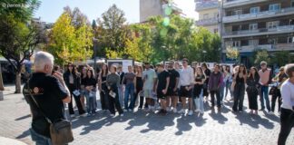 Toυς νέους φοιτητές ξενάγησε στο Αγρίνιο η «Δρω»