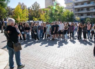 Toυς νέους φοιτητές ξενάγησε στο Αγρίνιο η «Δρω»