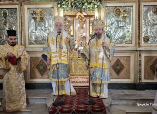 Η υποδοχή του νέου Μητροπολίτη Μαντινείας και Κυνουρίας Επιφάνιου στο Μεσολόγγι