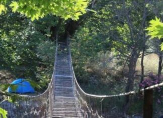 Επερώτηση Κοτρωνιά για την επισκευή της συρμάτινης πεζογέφυρας στη θέση Καρέλι Ευήνου