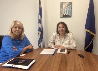 Συνάντηση εργασίας της Αντιπεριφερειάρχη Άννας Μαστοράκου με τη Γενική Γραμματέα Δημόσιας Υγείας