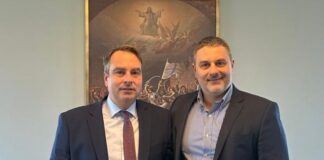 Συνάντηση Παπαθανάση με Διαμαντόπουλο στο Μεσολόγγι