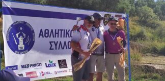 Χάλκινο μετάλλιο για το Δημήτρη Σιαπλαούρα του Σκοπευτικού Oμίλου Αιτωλοακαρνανίας