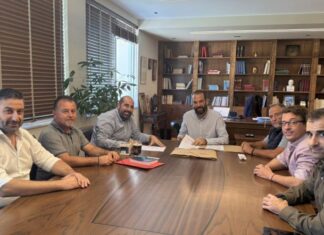 Yπογραφές σε έργα εκσυγχρονισμού των ΤΟΕΒ Λεσινίου, Κατοχής και Νεοχωρίου