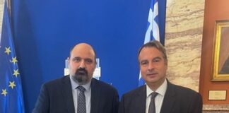 Συνάντηση Παπαθανάση με Τριαντόπουλο για τις αποκαταστάσεις των ζημιών από την κακοκαιρία