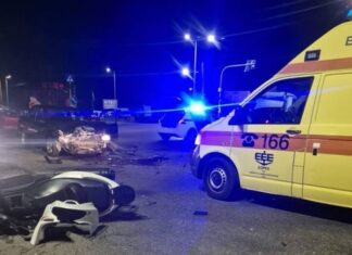 Θανατηφόρο τροχαίο δυστύχημα στα Παλιάμπελα Βόνιτσας