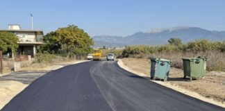 Δήμος Αγρινίου: Ολοκληρώθηκε έργο αγροτικής οδοποιίας στα Λαγκαδιά