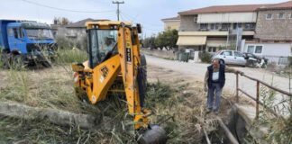 Δήμος Μεσολογγίου: Προχωρούν τα έργα αντιπλημμυρικής προστασίας