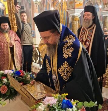 Έως την Κυριακή 24/11 στο Αγρίνιο το Ιερό Λείψανο του Αγίου Νικολάου