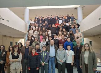 O Σύλλογος Πανηγυριστών «Ο Άη-Συμιός» στο Γυμνάσιο Κατοχής