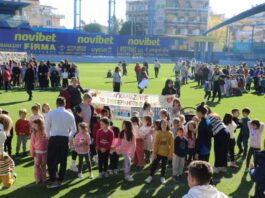 Mήνυμα συμπερίληψης στο γήπεδο του Παναιτωλικού: « Όλοι διαφορετικοί, όλοι ίσοι»