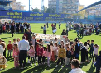 Mήνυμα συμπερίληψης στο γήπεδο του Παναιτωλικού: « Όλοι διαφορετικοί, όλοι ίσοι»
