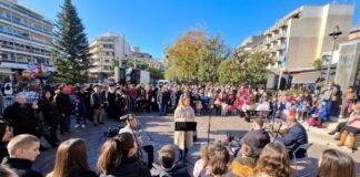 H χριστουγεννιάτικη εκδήλωση των κατηχητικών της Μητρόπολης Αιτωλίας και Ακαρνανίας