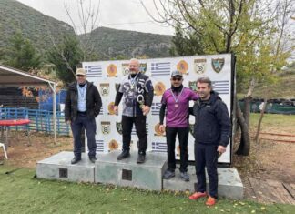 Νέες διακρίσεις για το Σκοπευτικό Όμιλο Αιτωλοακαρνανίας και τους αθλητές του