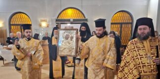 Η εικόνα της Παναγίας της Δαμάστας λαμπρύνει την εορτή του Αγίου Γρηγορίου του Θεολόγου στο Αγρίνιο