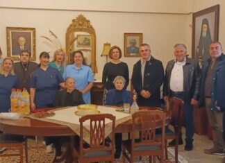 Γιορτινές επισκέψεις του Εμπορικού Συλλόγου Μεσολογγίου σε Νοσοκομείο και Γηροκομείο