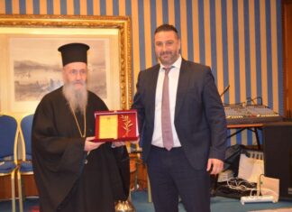 Τίμησαν τον Ιερόθεο οι Αιτωλοακαρνάνες της Αθήνας