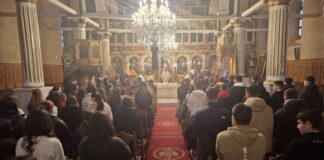 Υποδειγματική Θεία Λειτουργία για τους μαθητές του Λυκείου Αμφιλοχίας