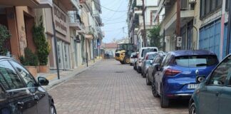 Αγρίνιο: Στην κυκλοφορία τμήμα της οδού Παλαμά