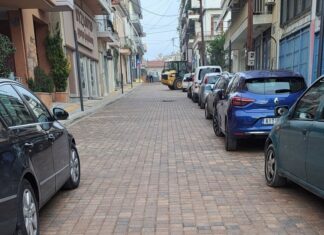 Αγρίνιο: Στην κυκλοφορία τμήμα της οδού Παλαμά