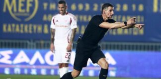 Σιδηρόπουλος και Ευαγγέλου την επόμενη φορά θα ελέγξουν το… μήκος στις κάλτσες των παιχτών του Παναιτωλικού