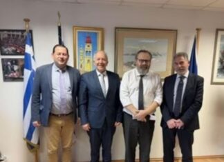 Συνάντηση του Αντιπεριφερειάρχη Θ. Βασιλόπουλου με τον Υφυπουργό Ναυτιλίας Στέφανο Γκίκα