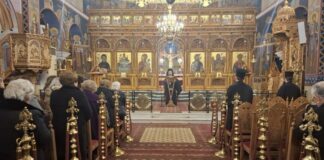 Το εσπερινό κήρυγμα του Μητροπολίτη Δαμασκηνού στο Αγρίνιο