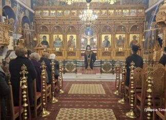 Το εσπερινό κήρυγμα του Μητροπολίτη Δαμασκηνού στο Αγρίνιο