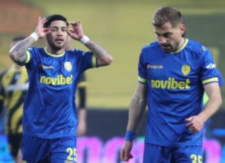 Παναιτωλικός: Ο Ντίας χάνει το υπόλοιπο των playouts