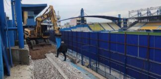 Γήπεδο Παναιτωλικού: Έπιασαν δουλειά οι μπουλντόζες!