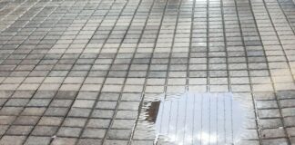 Μια γούβα… στον πιο πολυσύχναστο (νέο) πεζόδρομο του Αγρινίου