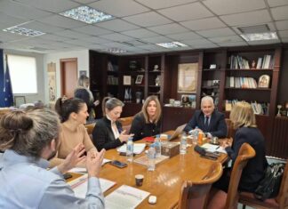 Συνάντηση του Φ. Ζαΐμη με τη Συντονίστρια Μακροπεριφερειακών Στρατηγικών της Ε.Ε.