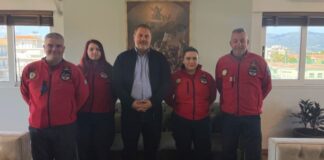 Συνάντηση Διαμαντόπουλου με Εθελοντική Ομάδα Έρευνας & Διάσωσης Μεσολογγίου