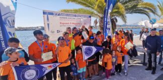 Eξαιρετική εμφάνιση το ΝΟΜεσολογγίου στο Πανελλήνιο Πρωτάθλημα κάνοε καγιάκ μεγάλων αποστάσεων