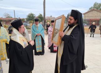 Στο Μεσολόγγι η Ιερά Εικόνα της Παναγίας Ολυμπιώτισσας