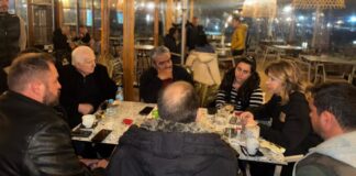 Συνάντηση Σταρακά με επαγγελματίες αλιείς στο Μεσολόγγι