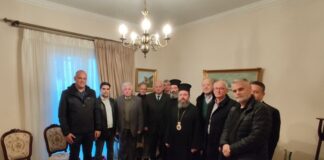 Με το Μητροπολίτη συναντήθηκε το νέο ΔΣ του Συλλόγου Πολυτέκνων Αγρινίου