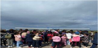 Επίσκεψη του 1ου Δημοτικού Σχολείου Αιτωλικού στο αεροδρόμιο Μεσολογγίου