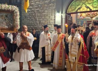 Η εορτή του Αγίου Γεωργίου στη Μητρόπολη Αιτωλίας και Ακαρνανίας