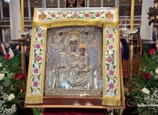 Η Ιερά Εικόνα της Παναγίας Αρεθιώτισσας στο Μεσολόγγι