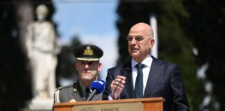 Δένδιας: Οι Ελεύθεροι Πολιορκημένοι απέδειξαν ότι η Πατρίδα δημιουργείται και επιβιώνει μόνο με ανιδιοτελή προσφορά αίματος